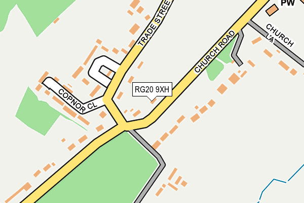 RG20 9XH map - OS OpenMap – Local (Ordnance Survey) RG20 9XH map - OS OpenMap – Local (Ordnance Survey)