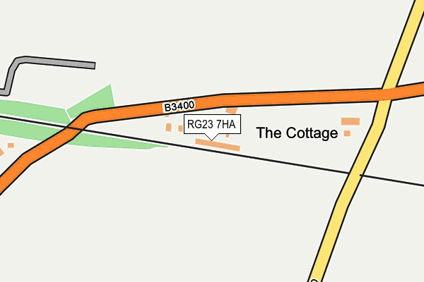 RG23 7HA map - OS OpenMap – Local (Ordnance Survey) RG23 7HA map - OS OpenMap – Local (Ordnance Survey)
