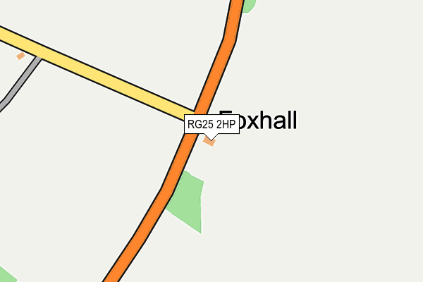 RG25 2HP map - OS OpenMap – Local (Ordnance Survey) RG25 2HP map - OS OpenMap – Local (Ordnance Survey)
