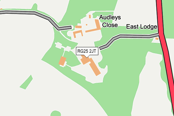 RG25 2JT map - OS OpenMap – Local (Ordnance Survey) RG25 2JT map - OS OpenMap – Local (Ordnance Survey)