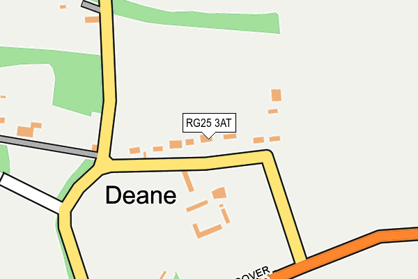 RG25 3AT map - OS OpenMap – Local (Ordnance Survey) RG25 3AT map - OS OpenMap – Local (Ordnance Survey)