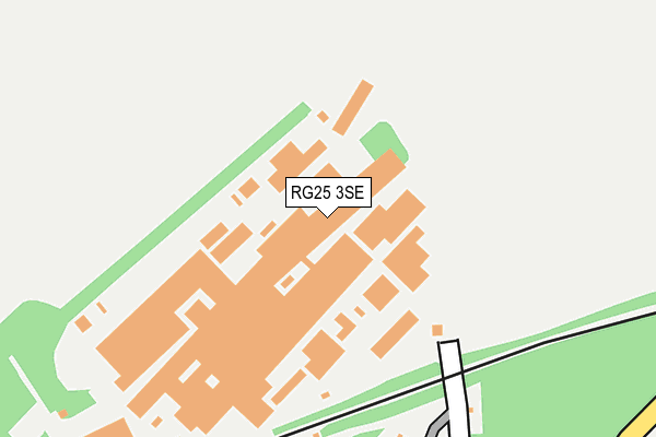 RG25 3SE map - OS OpenMap – Local (Ordnance Survey) RG25 3SE map - OS OpenMap – Local (Ordnance Survey)