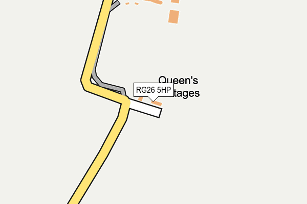 RG26 5HP map - OS OpenMap – Local (Ordnance Survey) RG26 5HP map - OS OpenMap – Local (Ordnance Survey)