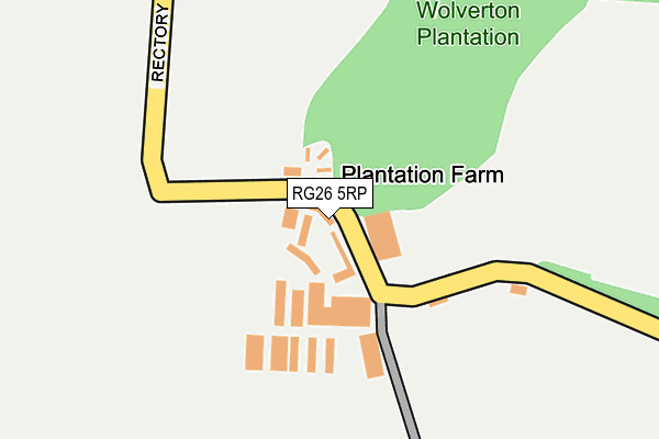 RG26 5RP map - OS OpenMap – Local (Ordnance Survey) RG26 5RP map - OS OpenMap – Local (Ordnance Survey)