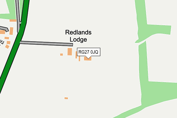 RG27 0JQ map - OS OpenMap – Local (Ordnance Survey) RG27 0JQ map - OS OpenMap – Local (Ordnance Survey)
