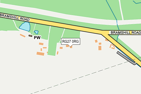 RG27 0RG map - OS OpenMap – Local (Ordnance Survey) RG27 0RG map - OS OpenMap – Local (Ordnance Survey)