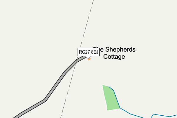 RG27 8EJ map - OS OpenMap – Local (Ordnance Survey) RG27 8EJ map - OS OpenMap – Local (Ordnance Survey)