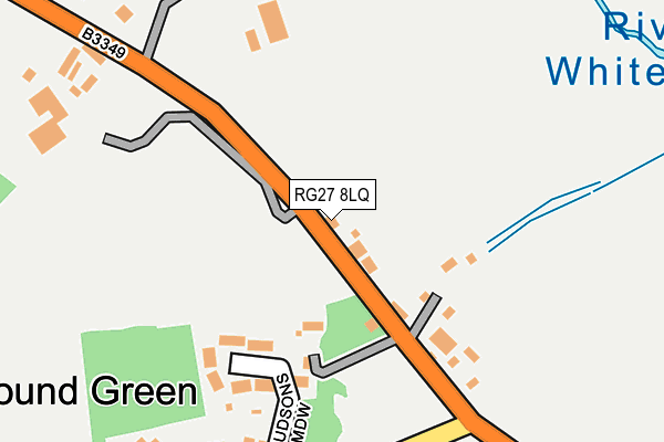 RG27 8LQ map - OS OpenMap – Local (Ordnance Survey) RG27 8LQ map - OS OpenMap – Local (Ordnance Survey)