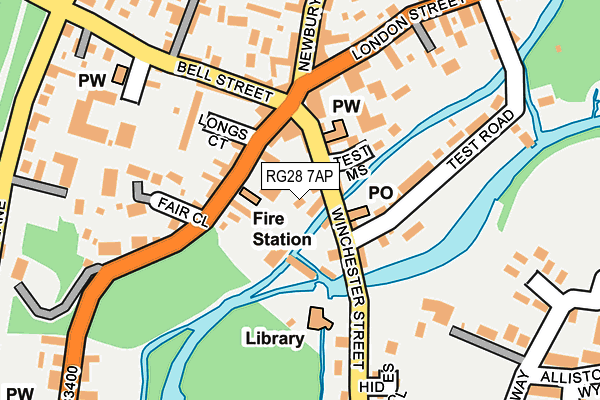 RG28 7AP map - OS OpenMap – Local (Ordnance Survey) RG28 7AP map - OS OpenMap – Local (Ordnance Survey)
