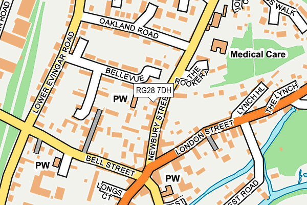 RG28 7DH map - OS OpenMap – Local (Ordnance Survey) RG28 7DH map - OS OpenMap – Local (Ordnance Survey)