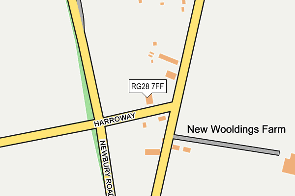 RG28 7FF map - OS OpenMap – Local (Ordnance Survey) RG28 7FF map - OS OpenMap – Local (Ordnance Survey)