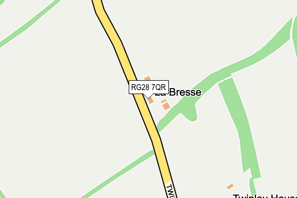 RG28 7QR map - OS OpenMap – Local (Ordnance Survey) RG28 7QR map - OS OpenMap – Local (Ordnance Survey)