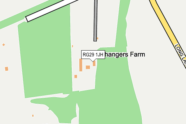 RG29 1JH map - OS OpenMap – Local (Ordnance Survey) RG29 1JH map - OS OpenMap – Local (Ordnance Survey)