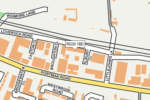 RG30 1BD map - OS OpenMap – Local (Ordnance Survey) RG30 1BD map - OS OpenMap – Local (Ordnance Survey)