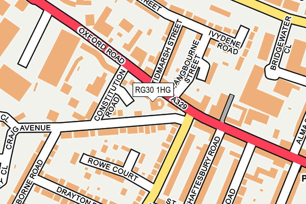 RG30 1HG map - OS OpenMap – Local (Ordnance Survey) RG30 1HG map - OS OpenMap – Local (Ordnance Survey)