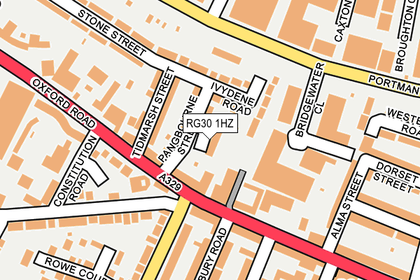 RG30 1HZ map - OS OpenMap – Local (Ordnance Survey) RG30 1HZ map - OS OpenMap – Local (Ordnance Survey)