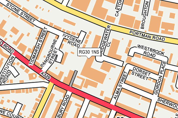 RG30 1NS map - OS OpenMap – Local (Ordnance Survey) RG30 1NS map - OS OpenMap – Local (Ordnance Survey)