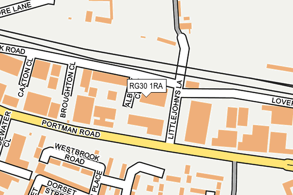 RG30 1RA map - OS OpenMap – Local (Ordnance Survey) RG30 1RA map - OS OpenMap – Local (Ordnance Survey)