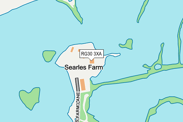 RG30 3XA map - OS OpenMap – Local (Ordnance Survey) RG30 3XA map - OS OpenMap – Local (Ordnance Survey)
