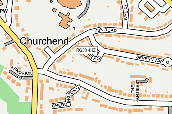RG30 4HZ map - OS OpenMap – Local (Ordnance Survey) RG30 4HZ map - OS OpenMap – Local (Ordnance Survey)