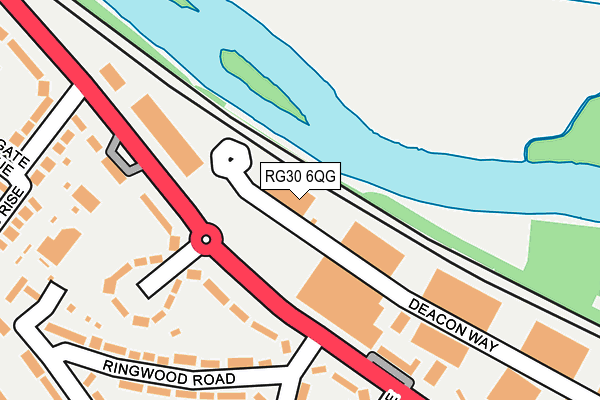 RG30 6QG map - OS OpenMap – Local (Ordnance Survey) RG30 6QG map - OS OpenMap – Local (Ordnance Survey)