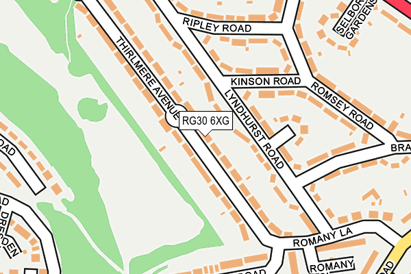 RG30 6XG map - OS OpenMap – Local (Ordnance Survey) RG30 6XG map - OS OpenMap – Local (Ordnance Survey)