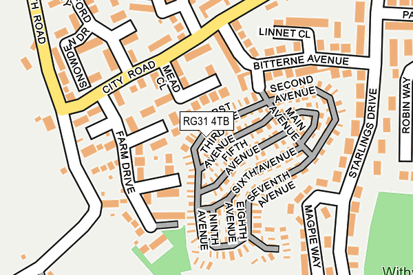 RG31 4TB map - OS OpenMap – Local (Ordnance Survey) RG31 4TB map - OS OpenMap – Local (Ordnance Survey)
