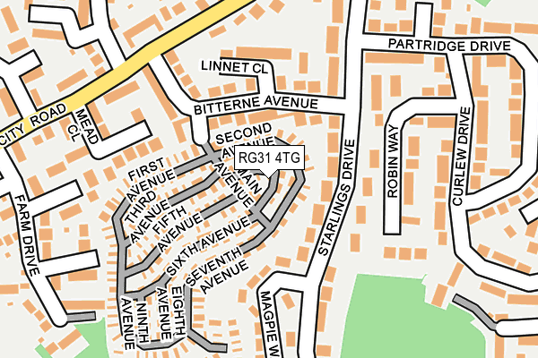 RG31 4TG map - OS OpenMap – Local (Ordnance Survey) RG31 4TG map - OS OpenMap – Local (Ordnance Survey)