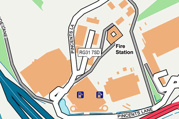 RG31 7SD map - OS OpenMap – Local (Ordnance Survey) RG31 7SD map - OS OpenMap – Local (Ordnance Survey)