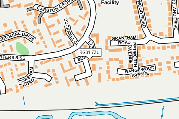RG31 7ZU map - OS OpenMap – Local (Ordnance Survey) RG31 7ZU map - OS OpenMap – Local (Ordnance Survey)