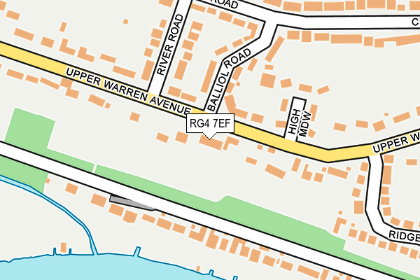 RG4 7EF map - OS OpenMap – Local (Ordnance Survey) RG4 7EF map - OS OpenMap – Local (Ordnance Survey)