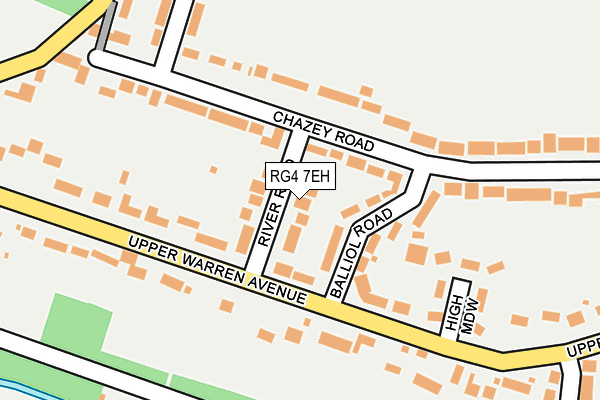RG4 7EH map - OS OpenMap – Local (Ordnance Survey) RG4 7EH map - OS OpenMap – Local (Ordnance Survey)
