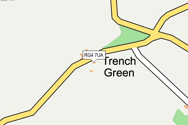RG4 7UA map - OS OpenMap – Local (Ordnance Survey) RG4 7UA map - OS OpenMap – Local (Ordnance Survey)