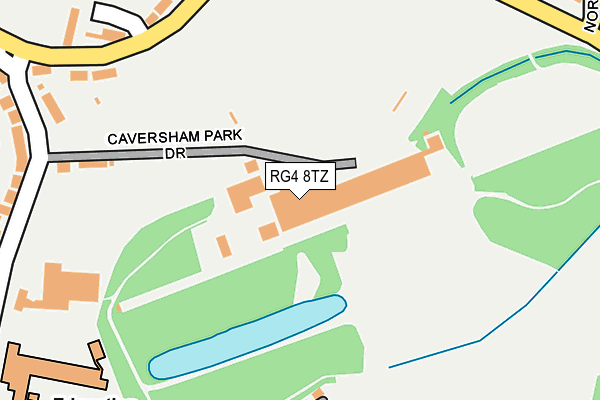RG4 8TZ map - OS OpenMap – Local (Ordnance Survey) RG4 8TZ map - OS OpenMap – Local (Ordnance Survey)