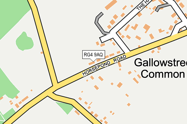 RG4 9AQ map - OS OpenMap – Local (Ordnance Survey) RG4 9AQ map - OS OpenMap – Local (Ordnance Survey)