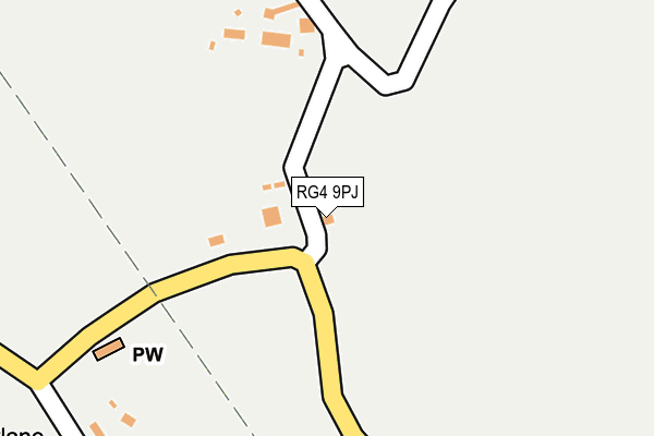 RG4 9PJ map - OS OpenMap – Local (Ordnance Survey) RG4 9PJ map - OS OpenMap – Local (Ordnance Survey)