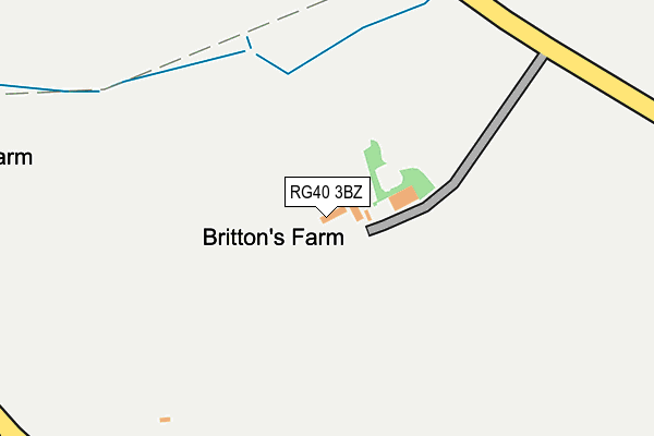 RG40 3BZ map - OS OpenMap – Local (Ordnance Survey) RG40 3BZ map - OS OpenMap – Local (Ordnance Survey)