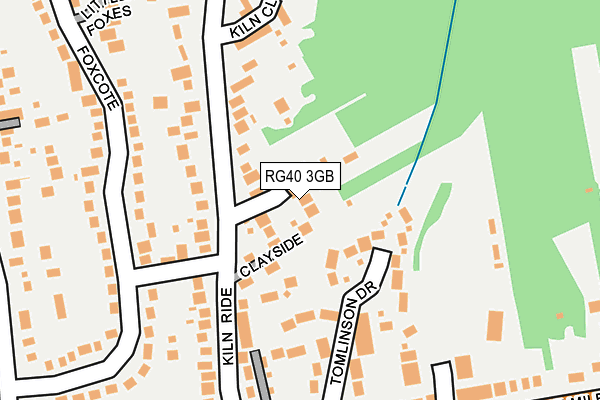 RG40 3GB map - OS OpenMap – Local (Ordnance Survey) RG40 3GB map - OS OpenMap – Local (Ordnance Survey)