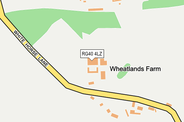 RG40 4LZ map - OS OpenMap – Local (Ordnance Survey) RG40 4LZ map - OS OpenMap – Local (Ordnance Survey)