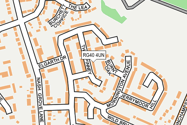 RG40 4UN map - OS OpenMap – Local (Ordnance Survey) RG40 4UN map - OS OpenMap – Local (Ordnance Survey)
