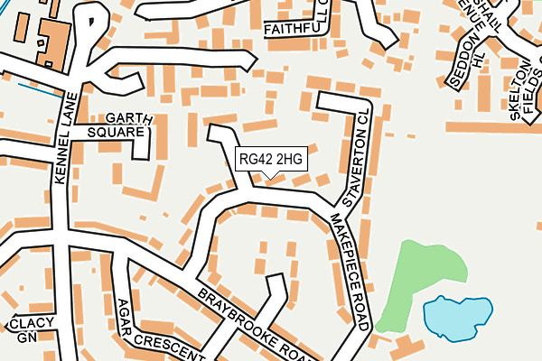 RG42 2HG map - OS OpenMap – Local (Ordnance Survey) RG42 2HG map - OS OpenMap – Local (Ordnance Survey)