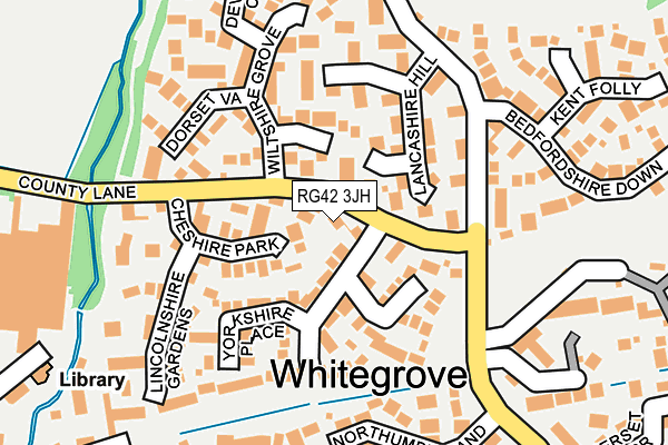 RG42 3JH map - OS OpenMap – Local (Ordnance Survey) RG42 3JH map - OS OpenMap – Local (Ordnance Survey)