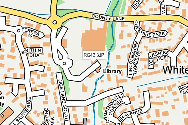 RG42 3JP map - OS OpenMap – Local (Ordnance Survey) RG42 3JP map - OS OpenMap – Local (Ordnance Survey)