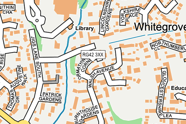 RG42 3XX map - OS OpenMap – Local (Ordnance Survey) RG42 3XX map - OS OpenMap – Local (Ordnance Survey)