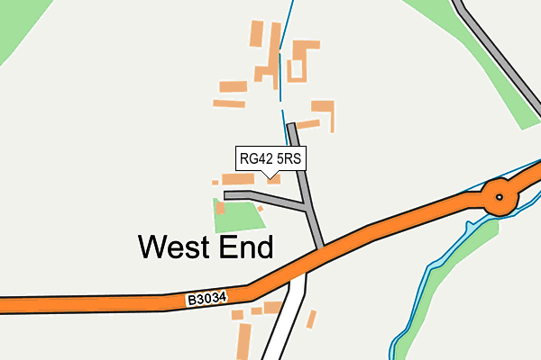 RG42 5RS map - OS OpenMap – Local (Ordnance Survey) RG42 5RS map - OS OpenMap – Local (Ordnance Survey)