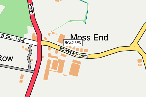 RG42 6EN map - OS OpenMap – Local (Ordnance Survey) RG42 6EN map - OS OpenMap – Local (Ordnance Survey)