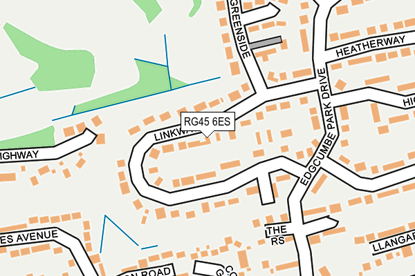 RG45 6ES map - OS OpenMap – Local (Ordnance Survey) RG45 6ES map - OS OpenMap – Local (Ordnance Survey)