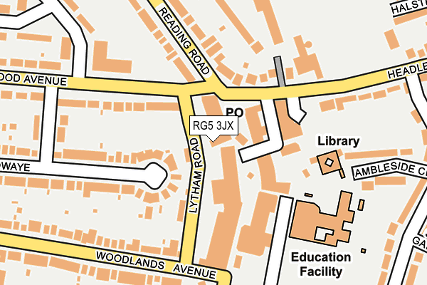 RG5 3JX map - OS OpenMap – Local (Ordnance Survey) RG5 3JX map - OS OpenMap – Local (Ordnance Survey)