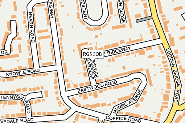 RG5 3QB map - OS OpenMap – Local (Ordnance Survey) RG5 3QB map - OS OpenMap – Local (Ordnance Survey)