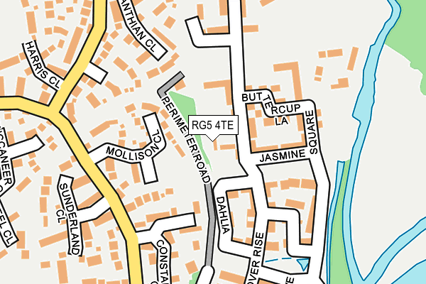 RG5 4TE map - OS OpenMap – Local (Ordnance Survey) RG5 4TE map - OS OpenMap – Local (Ordnance Survey)